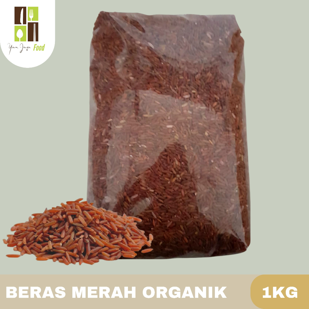 

Beras Merah Organik Kemasan 1 Kg / 500g