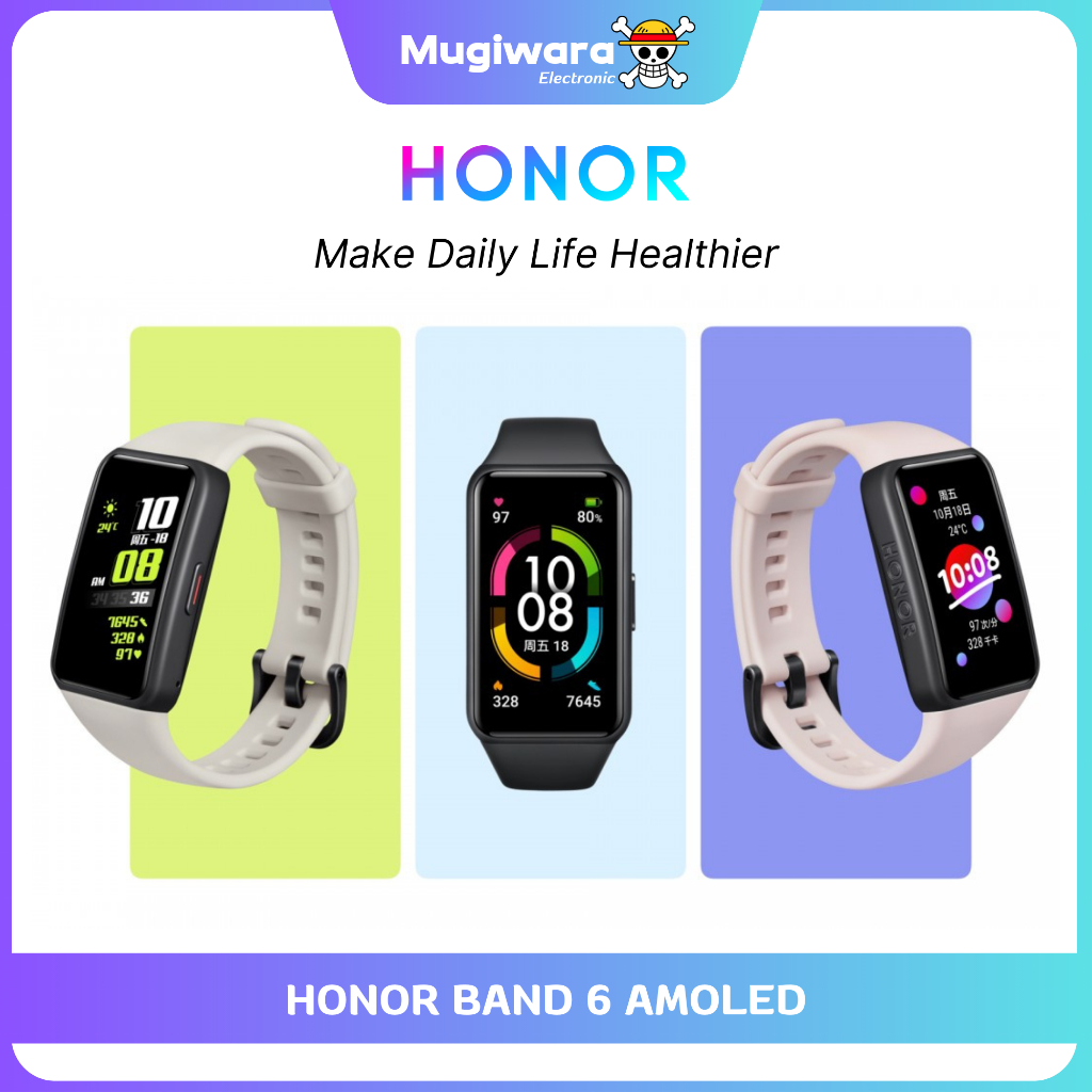 HONOR Band 6 Smart Watch 1.47&quot; AMOLED Display Blood Oxygen Monitoring