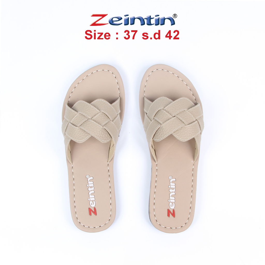 Zeintin - Sandal Wanita Zeintin Sendal wanita Teplek Wanita  Bahan Kulit Sintetis Zeintin Origianal KK