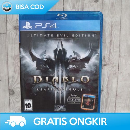 KASET PS4 SECOND DIABLO 3 ULTIMATE EVIL EDITION CD BEKAS ORIGINAL