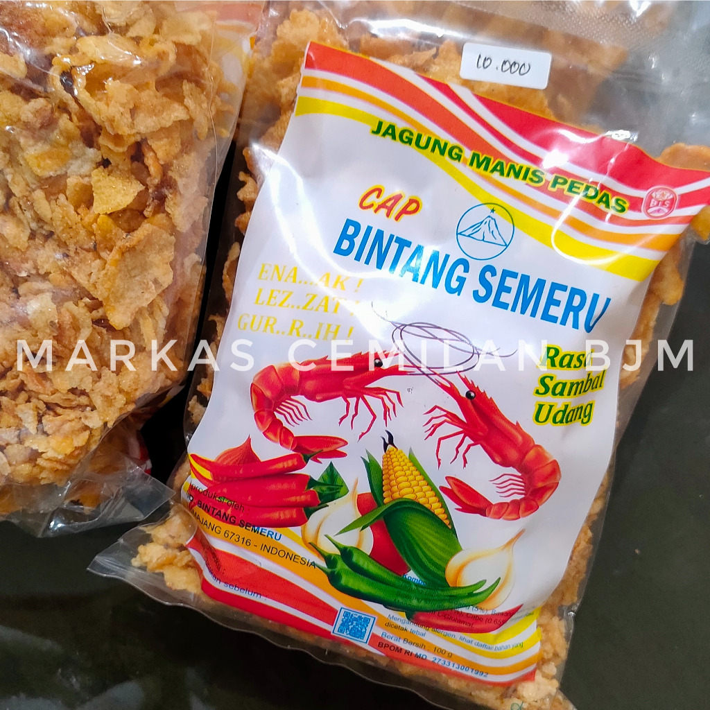 Jagung Manis Pedas Cap Bintang Semeru