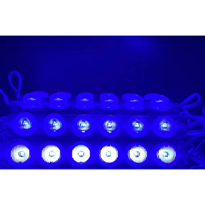 Lampu LED Modul Module 6 Watt 12 Volt LED 6 Mata Besar Panjang Long Waterproof 6W 12V Banyak Warna