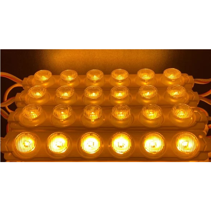 Lampu LED Modul Module 6 Watt 12 Volt LED 6 Mata Besar Panjang Long Waterproof 6W 12V Banyak Warna