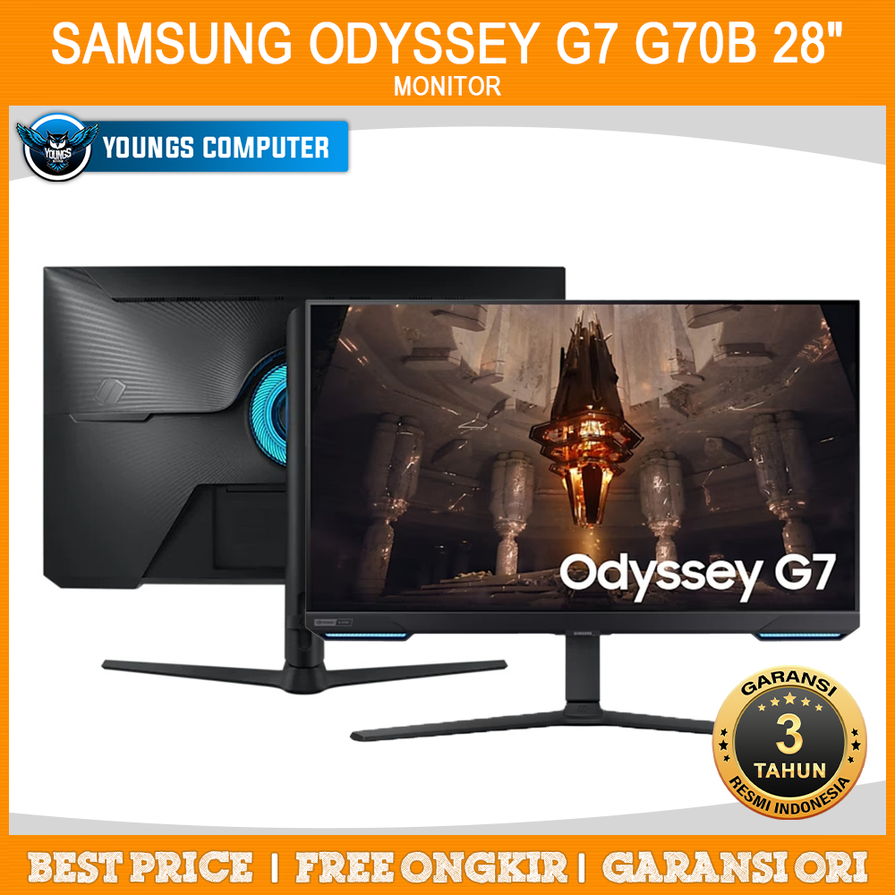 MONITOR SAMSUNG Odyssey G7 G70B 28&quot; LS28BG700 Flat IPS 4K 144hz 1ms