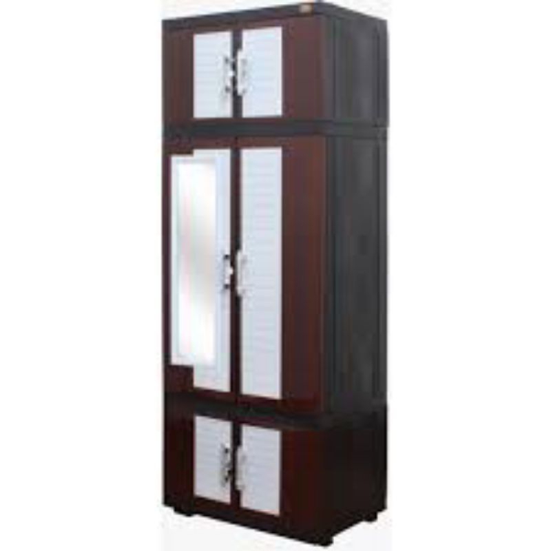 NAIBA FIT JUMBO GANTUNG / NAIBA FIT KACA / LEMARI PLASTIK JUMBO GANTUNG