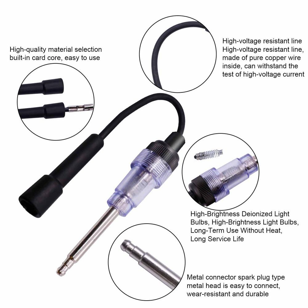 Ignition Spark Tester/Alat Cek Pengapian Busi/Pen Tester Busi Mobil/Alat Tester Koil Pengapian