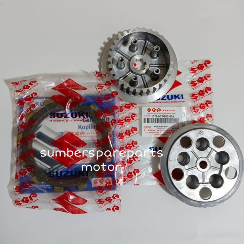 Paket Plat Kopling + Rumah Kopling Suzuki Satria Fu 150