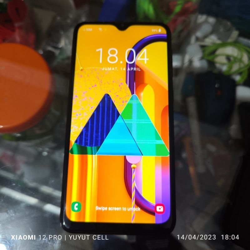 HP BEKAS ANDROID BEKAS SAMSUNG M30S BEKAS MINUS