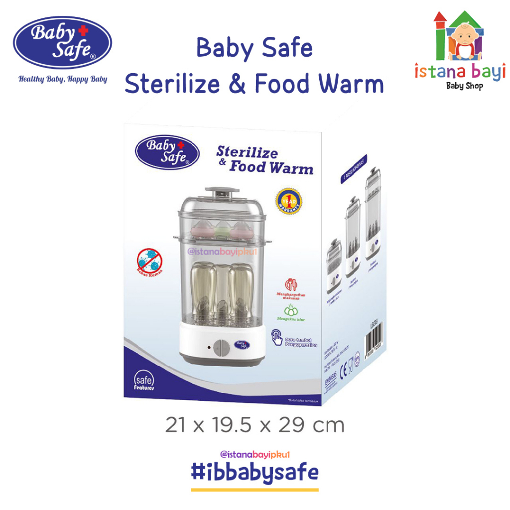 Baby Safe Sterilizer LB318 / Alat sterilisasi digital