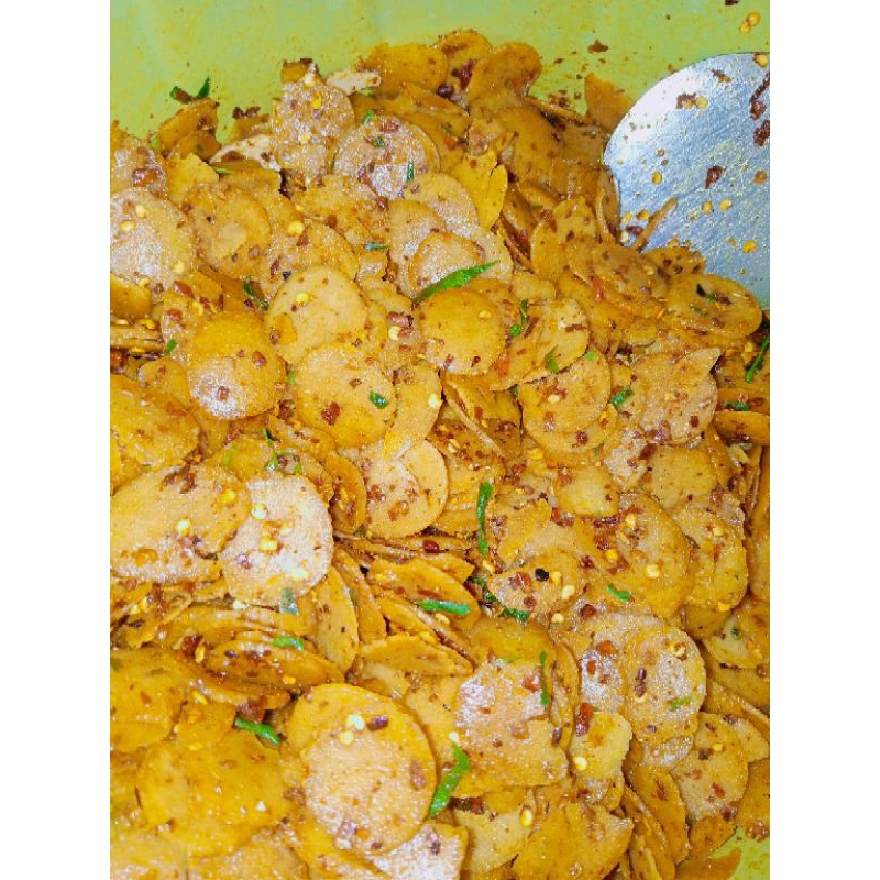 

Moring renyah Ekstra Pedas daun jeruk