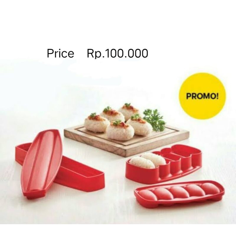 sushi maker set 2 pcs Tupperware