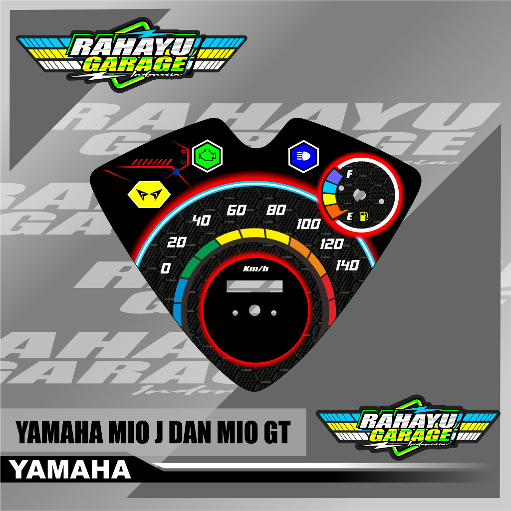 papan speedometer custom mio j mio gt panel spidometer mio j mio gt
