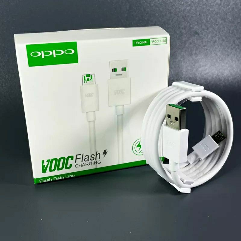 KABEL CABLE DATA FAST CHARGER OPPO USB MICRO F1+/ F3+/ F9 /F11/ F11 pro/ KABEL OPPO SUPER VOOC MICRO