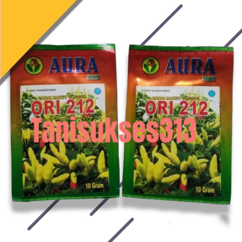 benih ori 212 10gram original bibit cabe ori 212