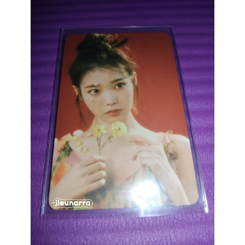 IU PHOTOCARD OFFICIAL EDAM BENEFIT 2020