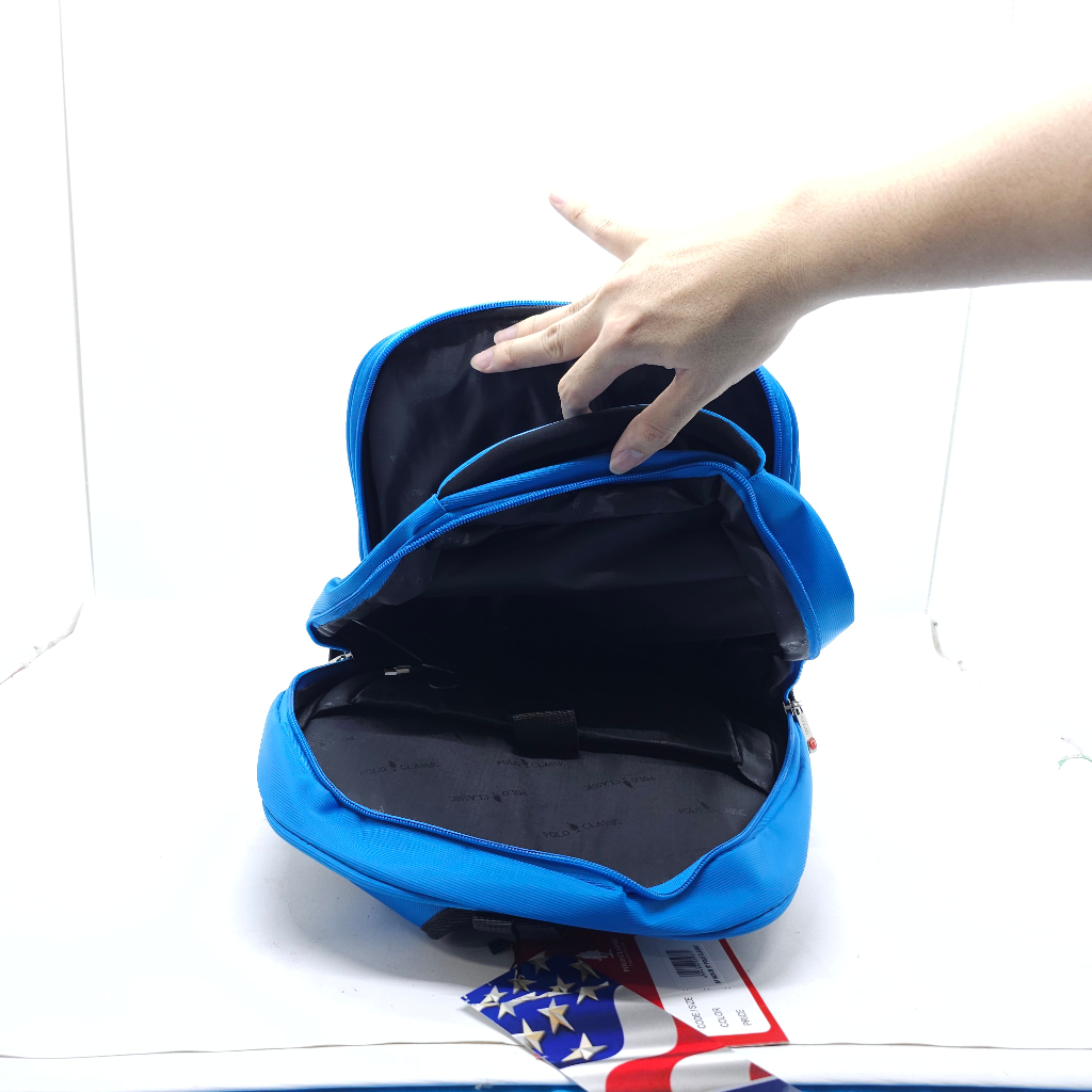 TAS LAPTOP POLO CLASSIC USB / Ransel Polo CLASSIC COWOK ORIGINAL ADA KABEL DATA  / Tas Punggung Polo Classic KUAT / BAGPACK SEKOLAH SD SMP SMA KULIAH LAKI-LAKI / TAS KERJA / TAS KANTOR MURAH