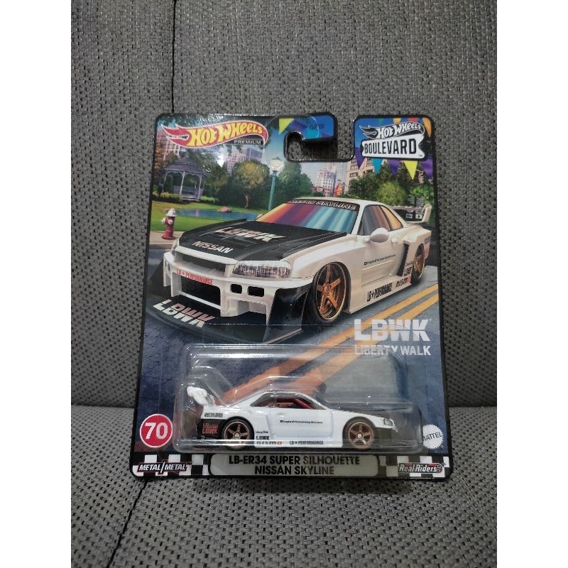 Hotwheels Nissan LBWK R34 Super Silhouette