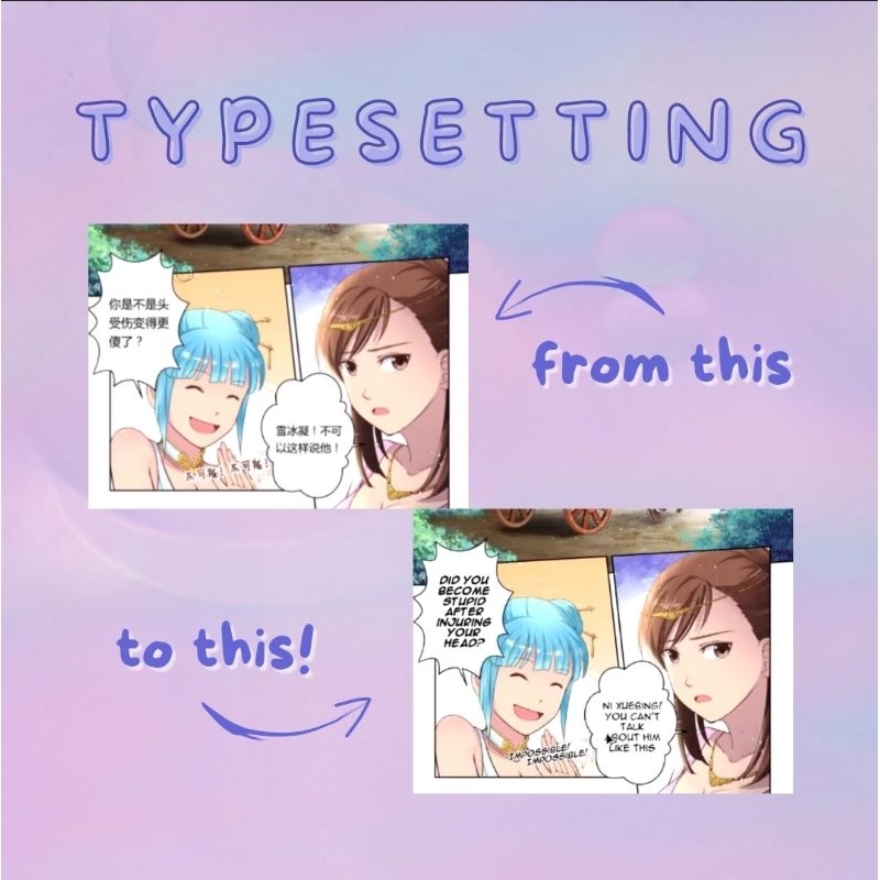 Jasa Typeset Komik / Manhwa