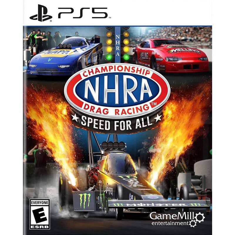 PS4 PS5 NHRA Championship Drag Racing: Speed For All Full Game Digital Download PS4 &amp; PS5