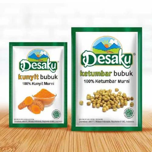 

DESAKU KUNYIT BUBUK & DESAKU KETUMBAR BUBUK 12.5G ISI 10PCS