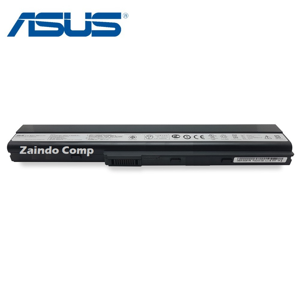 ORIGINAL BATERAI ASUS A42, A42J, A42F, K52, A52, A52F, K42DR K42J K42JA K42JB K42JC K42JE K42JK A42DY Series / A31-K52, A32-K52, A41-K52, A42-K52, A31-B53, K52L681 KODE BATERAI A32-K52 ORIGINAL