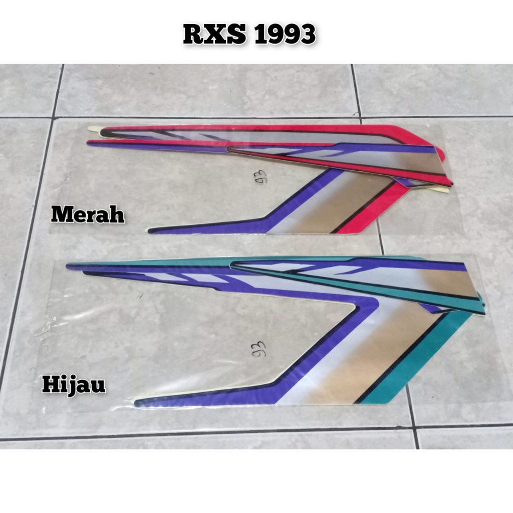 Striping stiker RX Spesial 1993