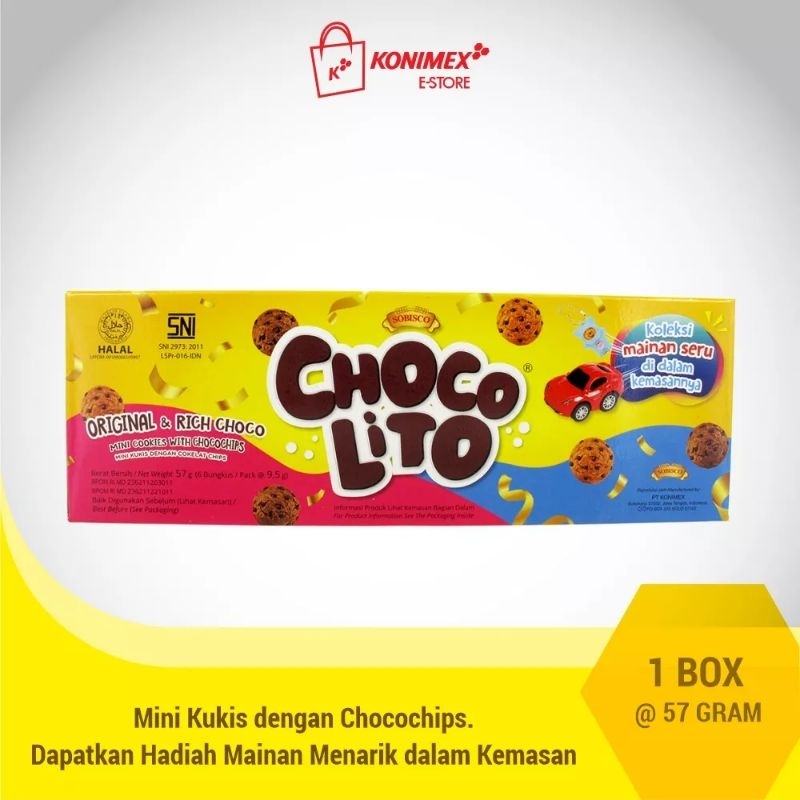 choco lito cookies BOX 57 gram