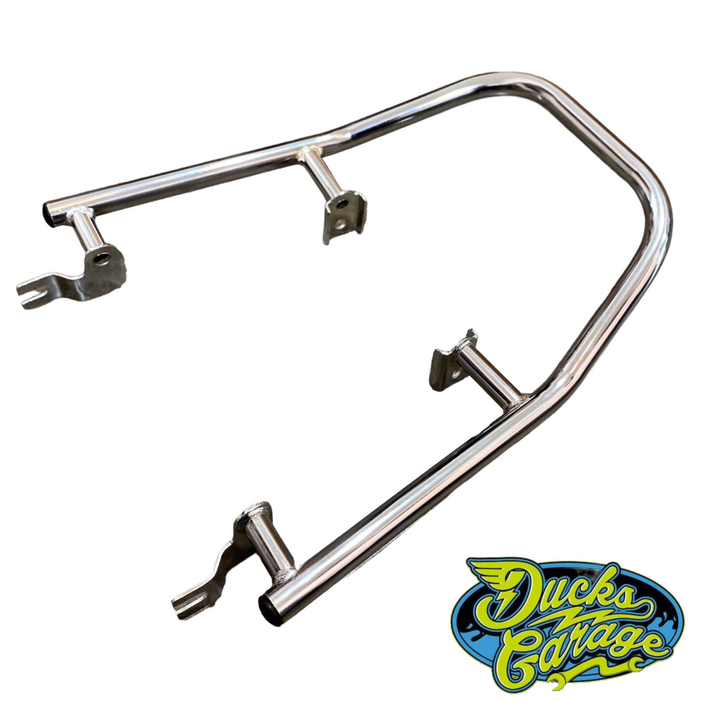behel pegangan belakang honda supra x 100 supra lama chrome
