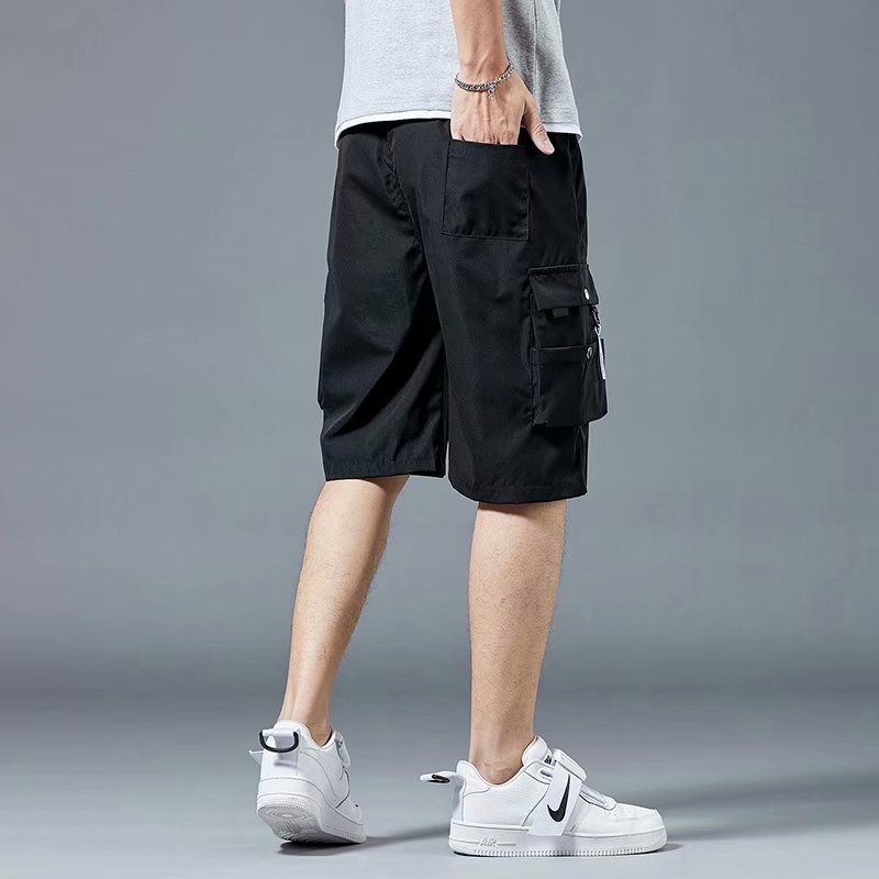 FASHION BRAND INS LOOSE-FITTING PANTS MULTI-POCKET KOREAN VERSION OF CASUAL SPORTS PANTS