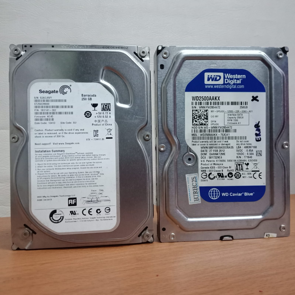 HARDISK PC/HDD INTERNAL PC 3.5&quot;inch SATA KONDISI BAD/ERROR murah meriah