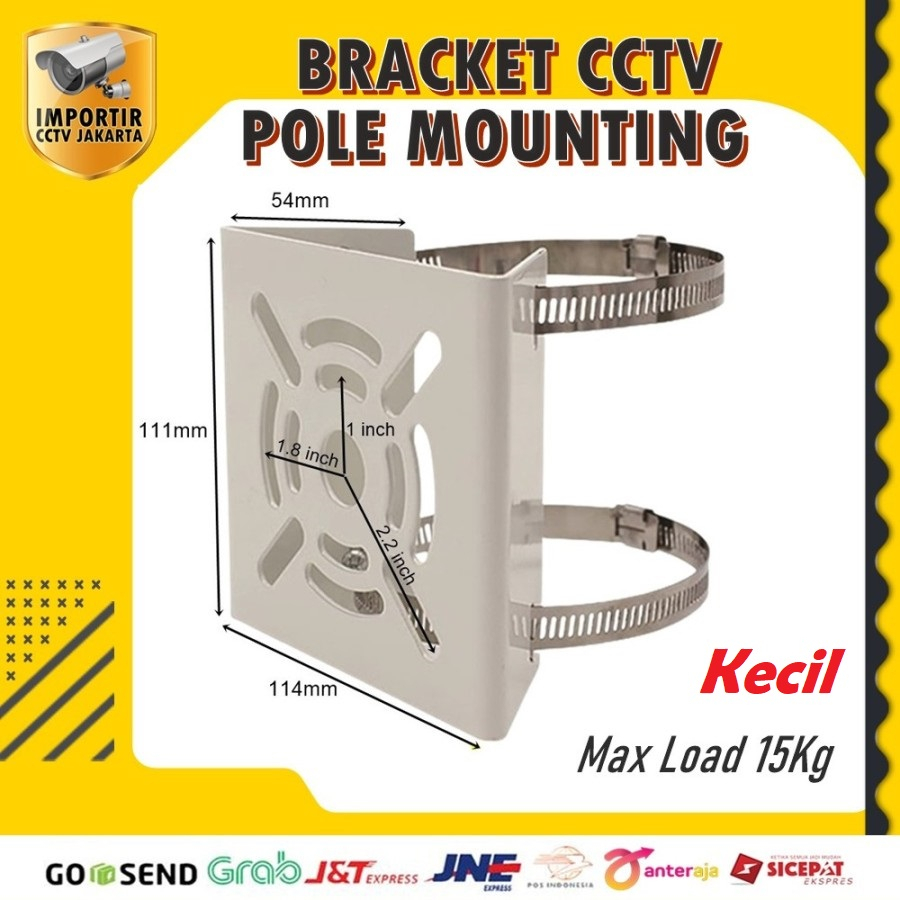 Bracket CCTV Pole Mounting / Bracket Tiang ICJ