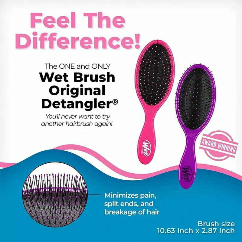 Original Wet Brush Detengler - Sisir Anti Kusut