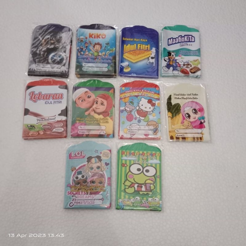 

amplop angpao lebaran idul fitri hari raya minim order 10 pcs/lembar