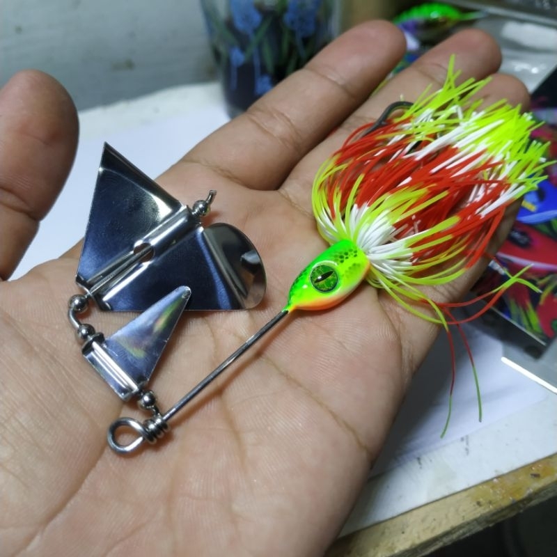 buzzbait toman 23 gram| umpan casting toman