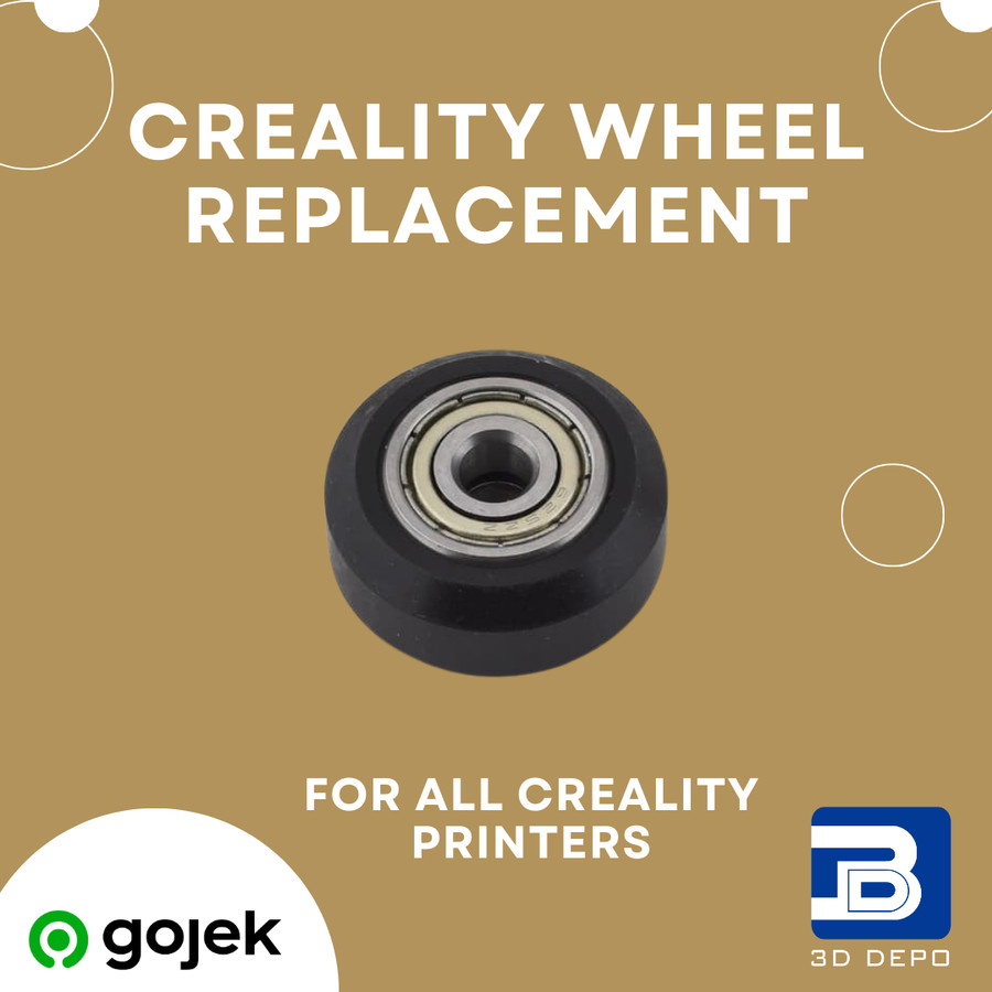Creality 3D Printer Wheel Replacement