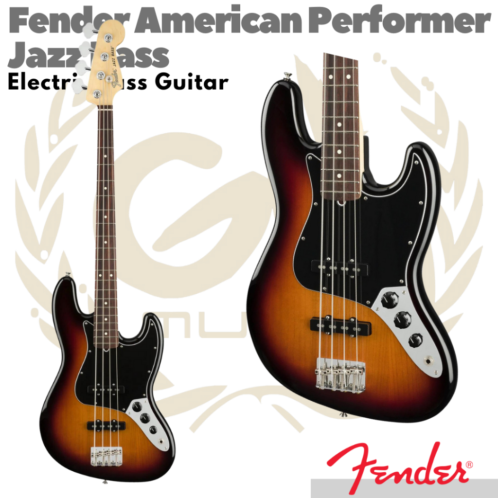 FENDER JAZZ BASS American Performer Bass Electric Guitar Original | USA