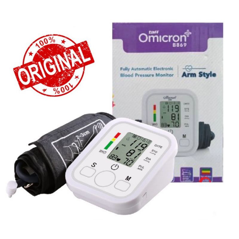 Tensimeter Lengan Atas Dengan Suara Alat Cek Tekanan Darah Otomatis BPA 01v - B460060