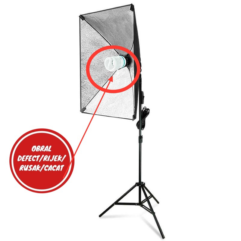 [OBRAL RIJEK] Payung Softbox Reflektor Fotografi - SB-MS-B5070