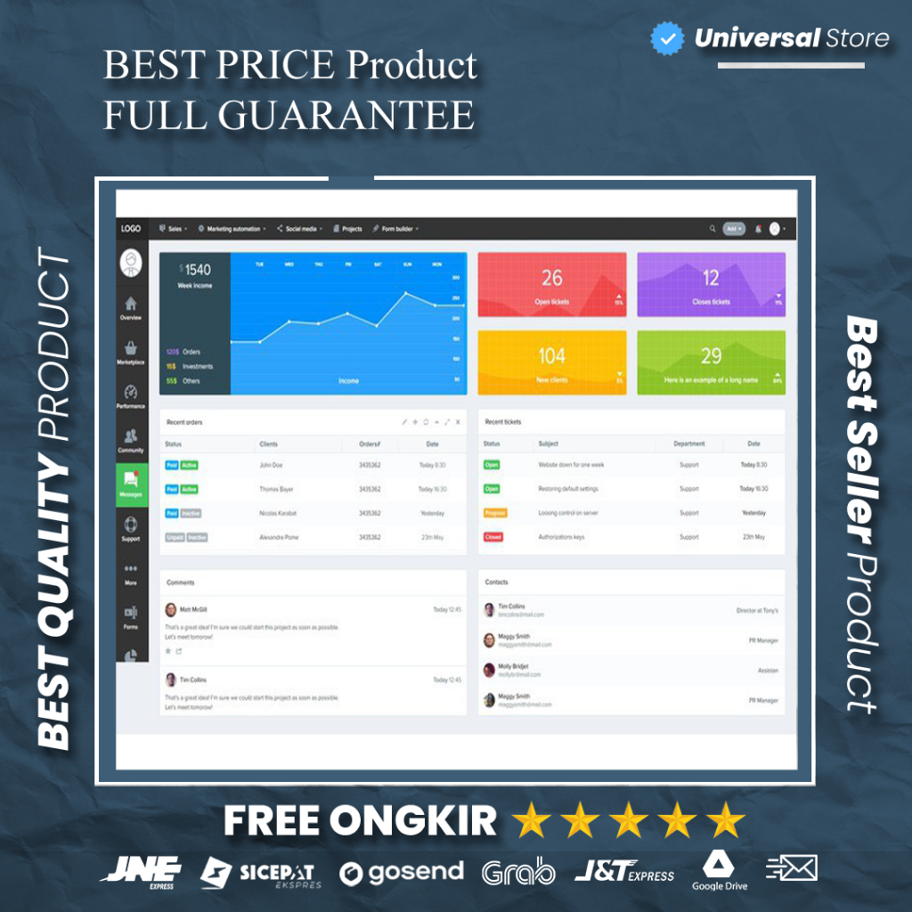 Source Code Web Ecommerce Toko Online Shop OlShop PHP + Template HTML Premium Lifetime