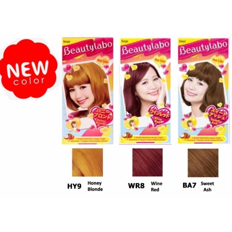 ☘️Yuri Kosmetik☘️ BeautyLabo Hair Color - HOYU Japan