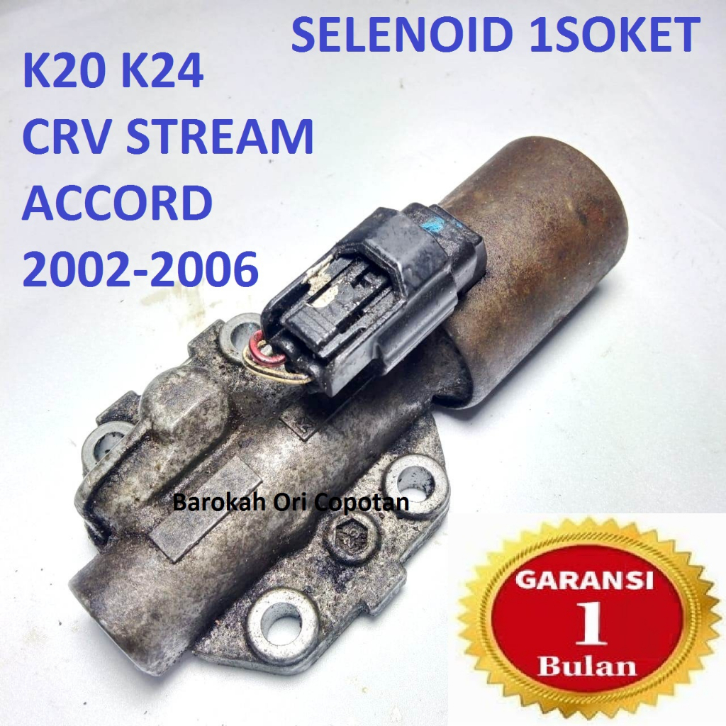 Solenoid crv stream accord odyssey k20 k24 bodyvalve honda asli ori copotan gearbox matic transmisi sensor copotan asli original ori body valve