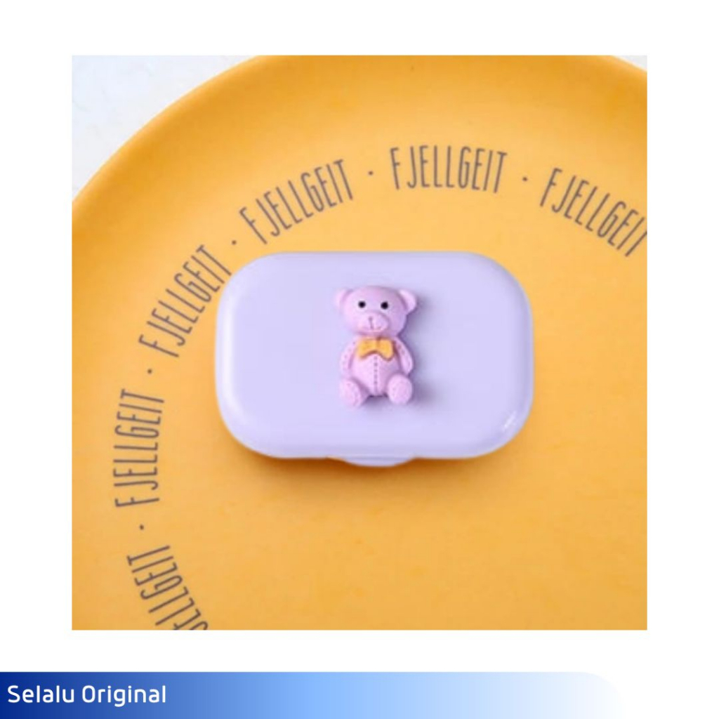 Tempat case softlens mini Jepit Stick