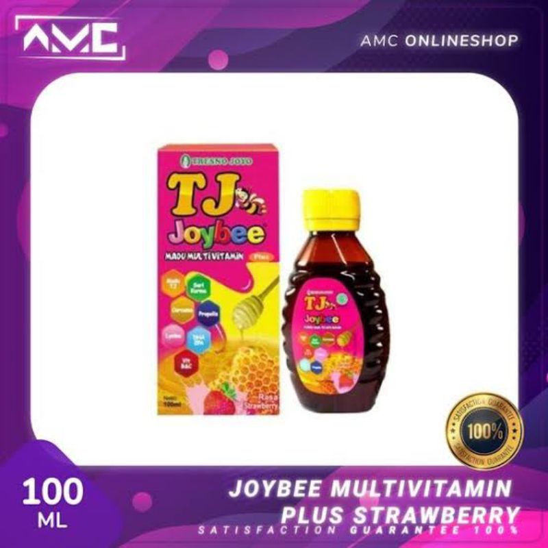 MADU TJ JOYBEE TRESNO JOYO 100 ML RASA STRAWBERRY / MADU MULTIVITAMIN PLUS
