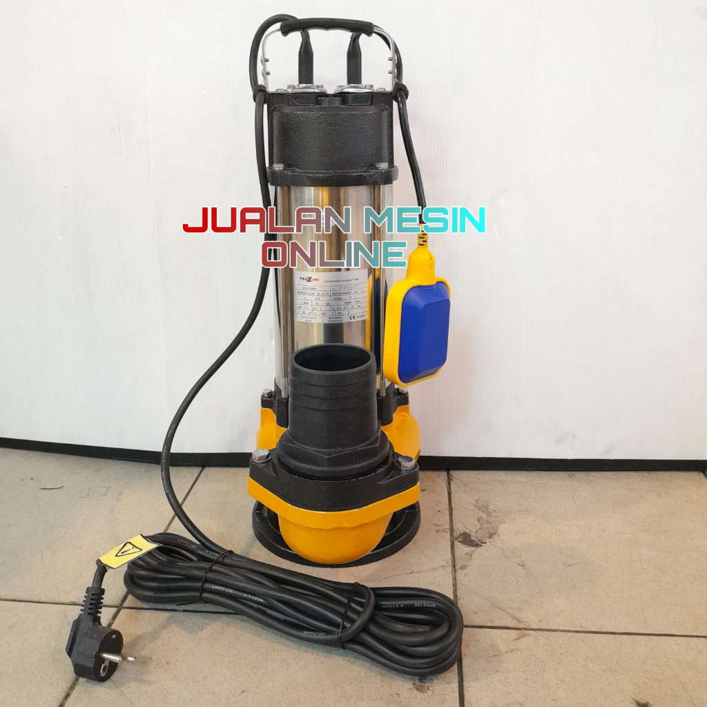 Pompa Celup Submersible 3 Inch 1 Phase WQV1500F Tsuzumi