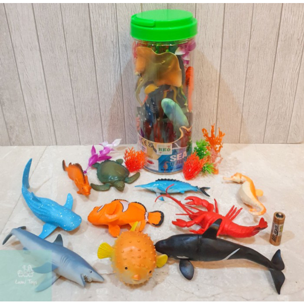 

Dijual Mainan Figure Binatang Laut Toples Sea World Animal 10PCS 121-1 Murah