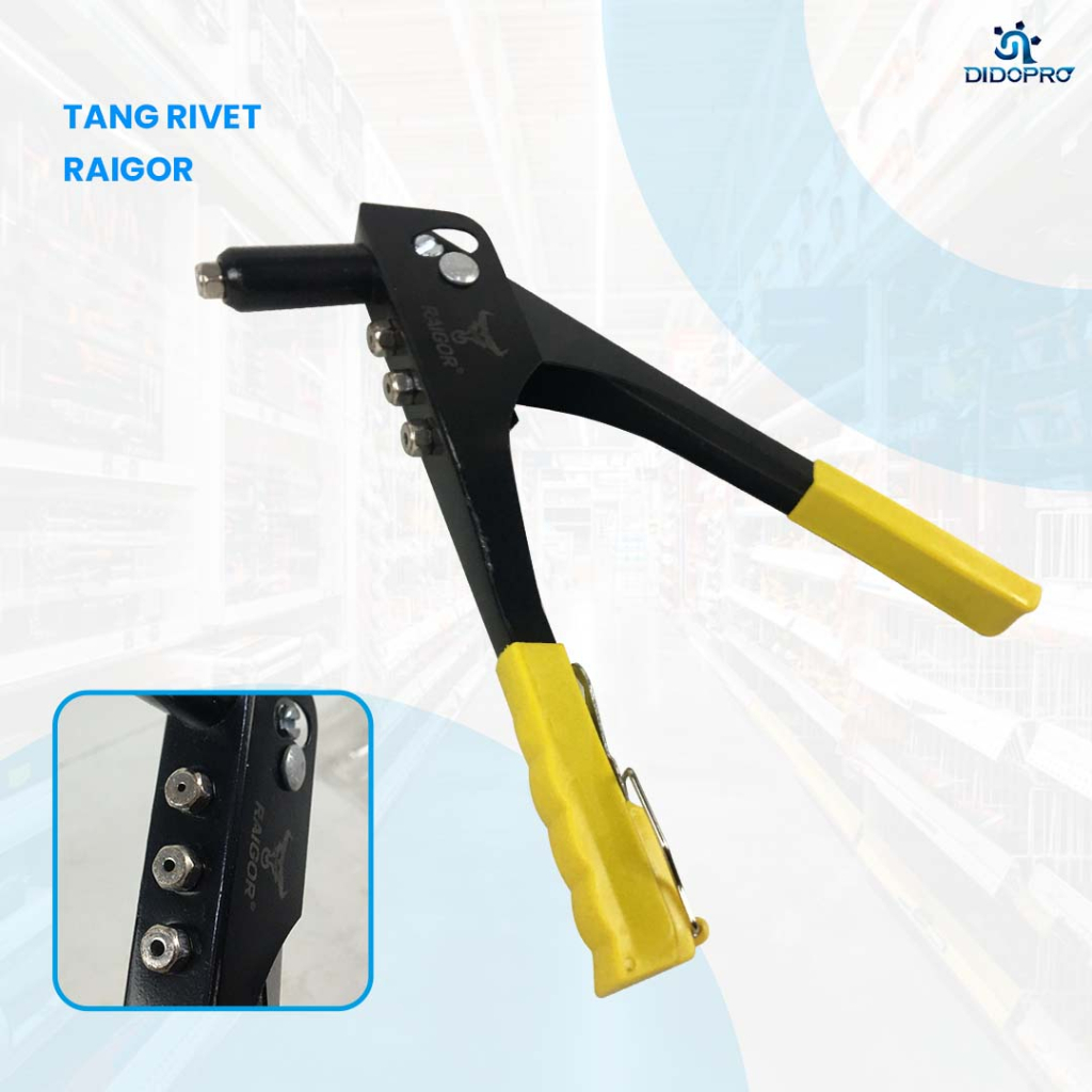 RAIGOR Tang Rivet | Tang Ripet | Tang Rivet Alumunium 10&quot; Kuning