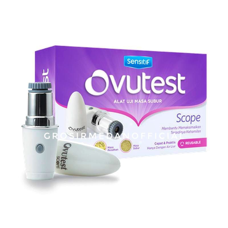 OVUTEST SCOPE HANYA DENGAN AIR LIUR - TEST KESUBURAN MEMAKSIMALKAN KEHAMILAN