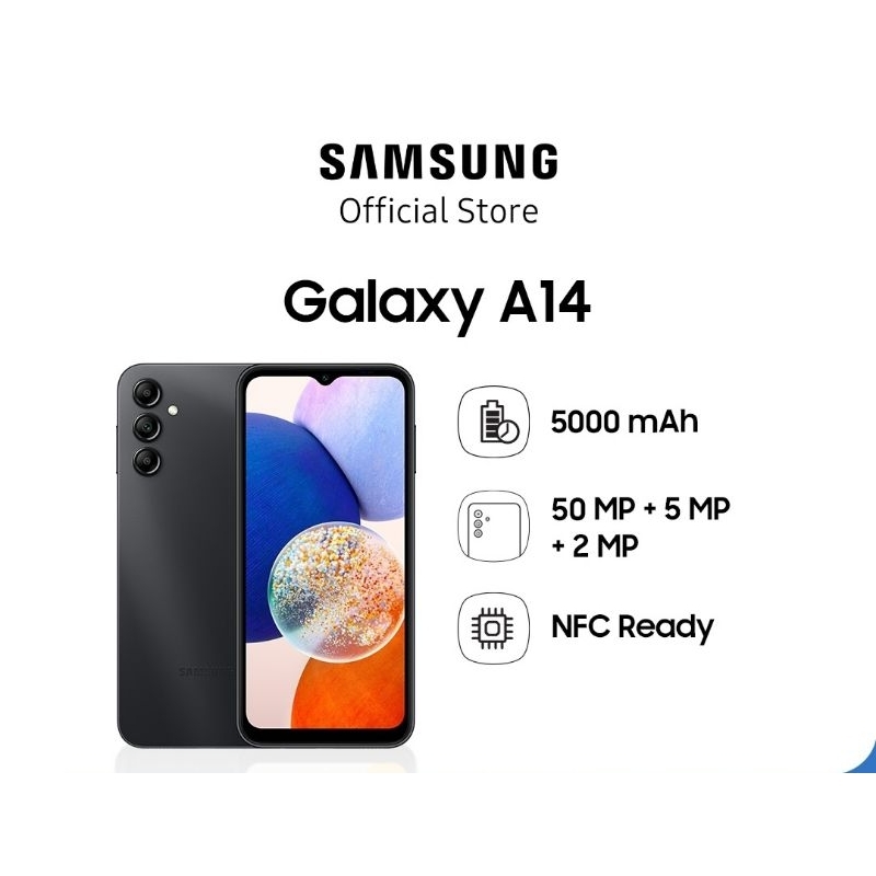 Samsung Galaxy A14 Lte 6/128gb Grs Resmi Samsung Indonesia SEIN