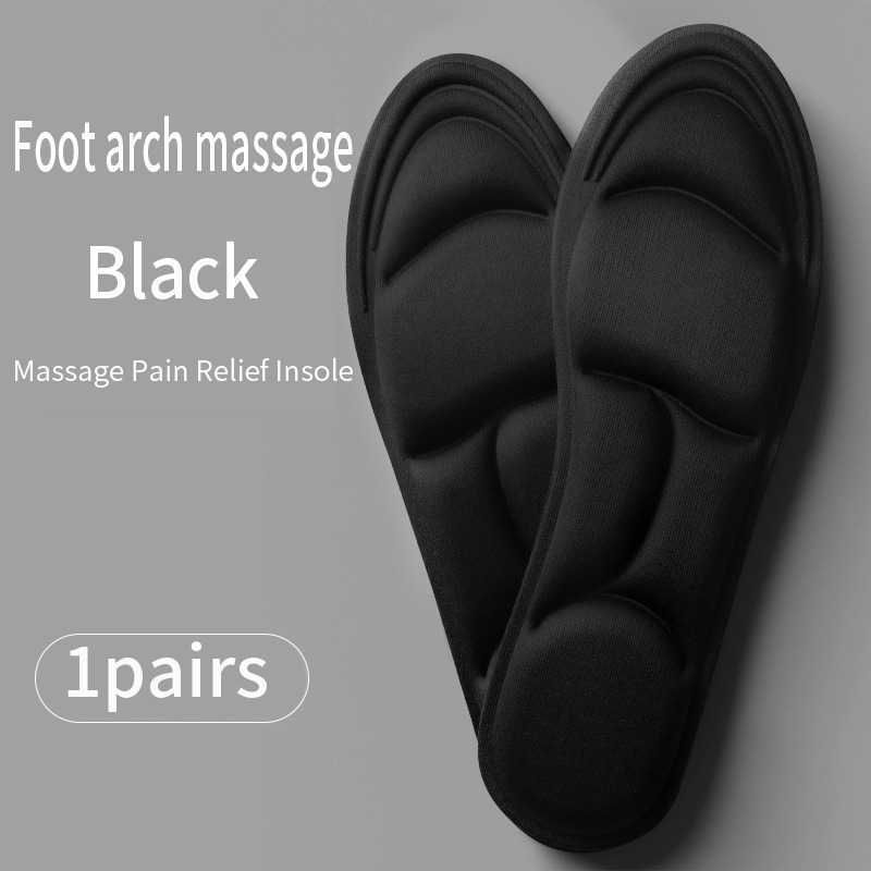 Insole Alas Sepatu 5D Masage Memory Foam Breathable Anti Slip Insol Pelindung Kaki Anti Lecet Berkualitas