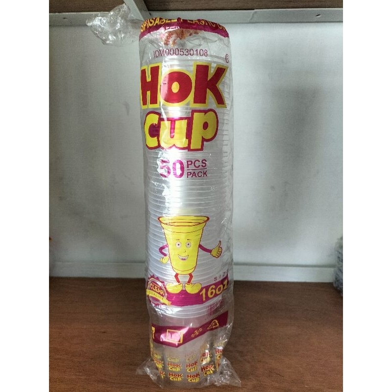 Gelas Plastik HOK 16oz